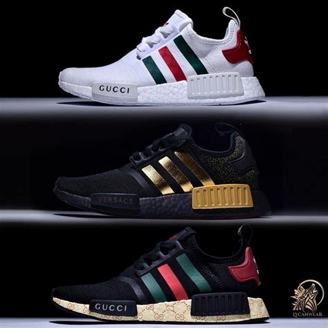 men gucci adidas shoes|Gucci nmd where to buy.